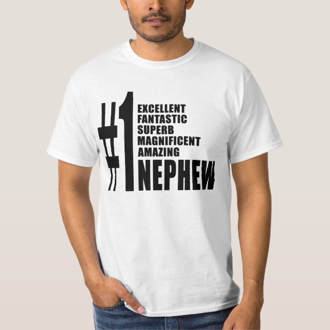 Brorsonfödelsedaggåvor: Numrera en brorson Tröja (Framsida)