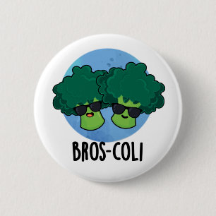 Bros-coli Funny Veggie Broccoli Pun Knapp