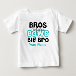 Bros före Bows Big Brother Personlig T-shirt