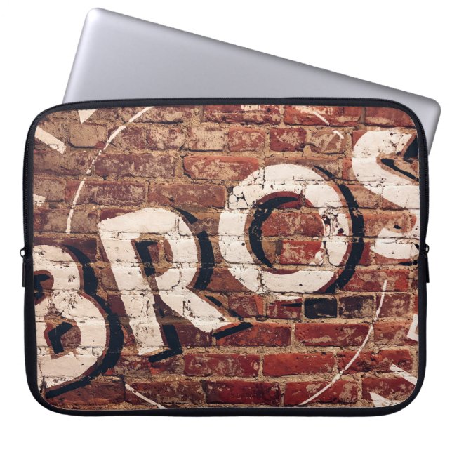 Bros illustration laptop fodral (Framsidan)