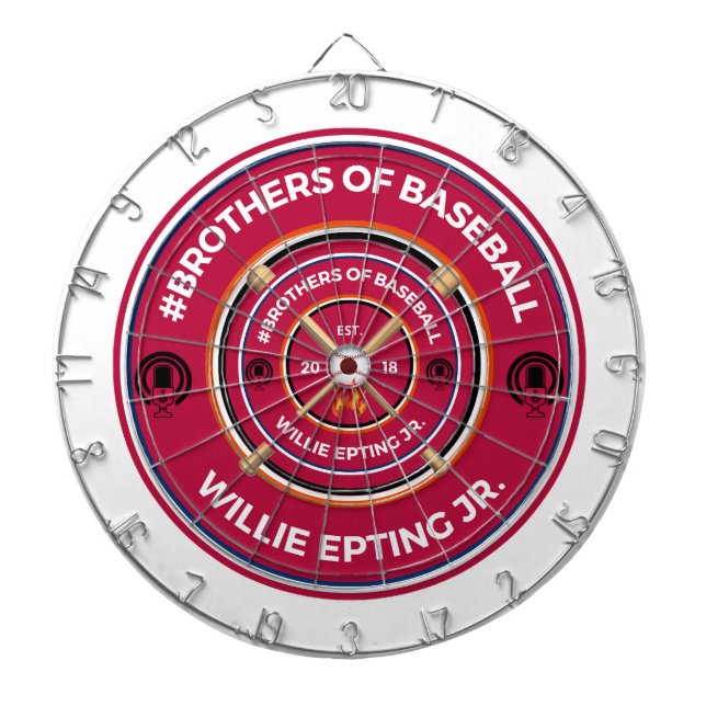 Bros mot BB Dartboard Darttavla (Framsidan)