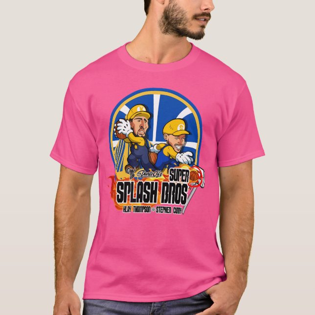 Bros mot toppen Stänk T Shirt (Framsida)