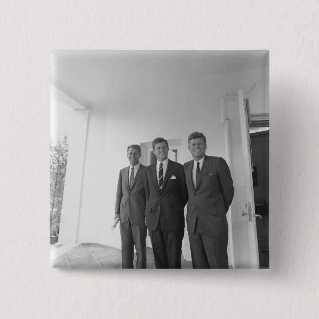 Bros, president John Kennedy, Robert & Ted Knapp (Framsida)