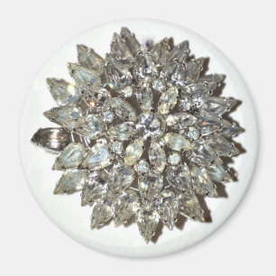 Brosch för magnetBling Rockabilly Starburst Magnet