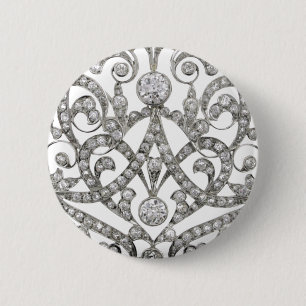 Brosch för smycken för dräkt för knapp