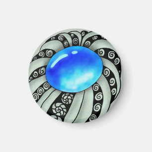 Brosche Magnet