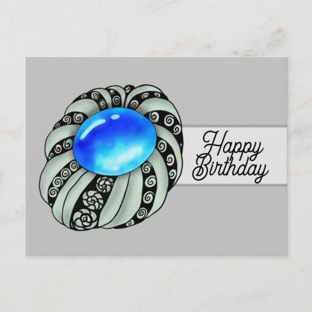 Brosche  vykort (Framsida)