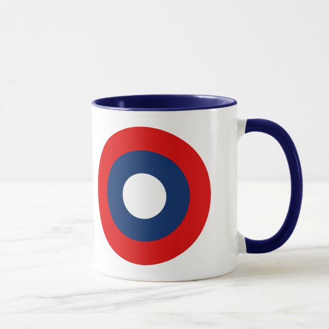 Broschyr för varning för US-luft tjänste- Mugg (Höger)