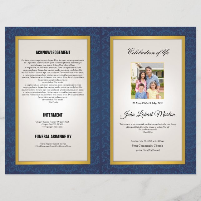 Broschyr om allmän mall reklamblad (Framsidan)