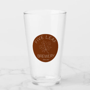 Brösglas i fem Löv Glaskopp