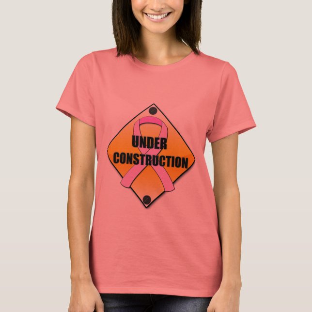 Bröst under uppbyggnad (24.95 dollar) t-shirt (Framsida)