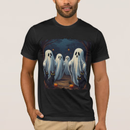 Bröstad nattbild t shirt
