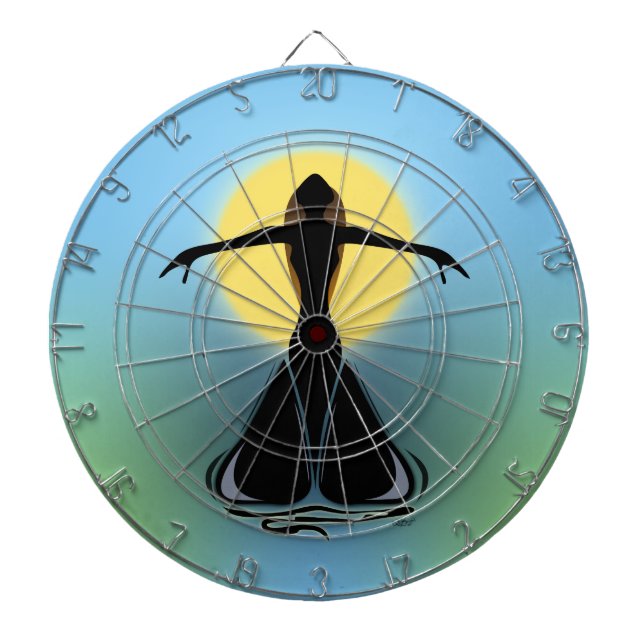 Bröstande hondjur piltavla (Framsidan)