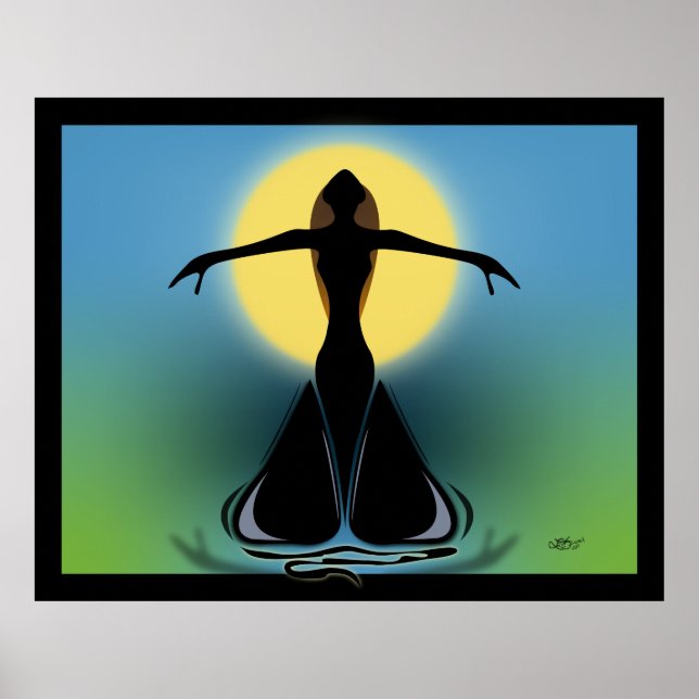 Bröstande hondjur poster (Framsidan)