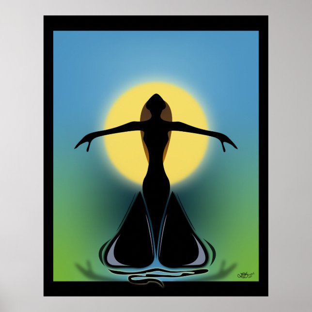 Bröstande hondjur poster (Framsidan)