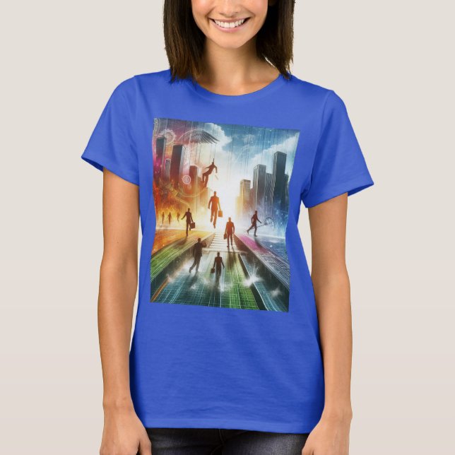 Bröstbarriärer, Byggande terminer T Shirt (Framsida)