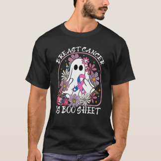 Bröstcancer är Boo Lakan Ghost Halloween Awarene T Shirt