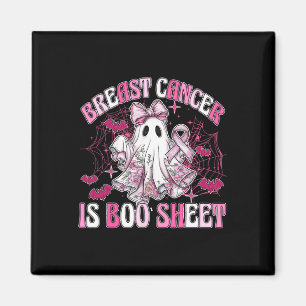 Bröstcancer är Boo Lakan Ghost Halloween Rosa Ri Magnet