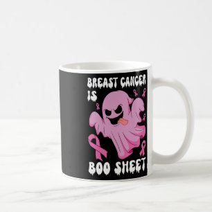Bröstcancer är Boo Lakan Halloween bröstcancer Kaffemugg