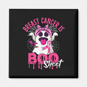 Bröstcancer är Boo Lakan Halloween bröstcancer Magnet
