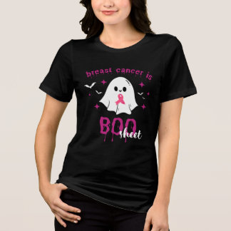 Bröstcancer är Boo Lakan Halloween bröstcancer T Shirt