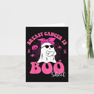 Bröstcancer är Boo Lakan-medvetandet Halloween-Rol Kort