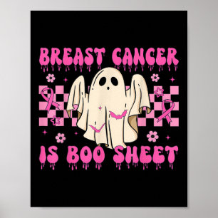 Bröstcancer är medvetenheten om bröstcancer i Boo Poster