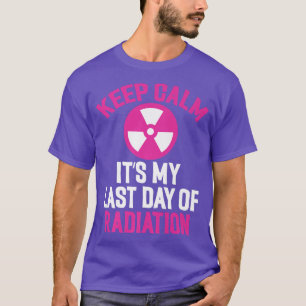 Bröstcancer Behållans Lugn Det är min sista dag av T Shirt