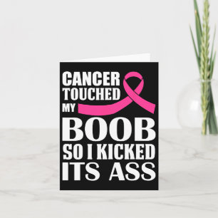 Bröstcancer berörde mitt bröst så jag kissade det kort