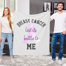 Bröstcancer Borttappaden Battle till ME | Efterlev Fleecefilt
