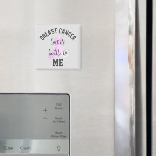 Bröstcancer Borttappaden Battle till ME Efterlev Magnet
