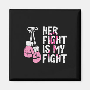 Bröstcancer Boxing älskar hennes kamp mot mitt sla Magnet
