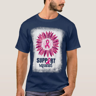 Bröstcancer, bröstcancer, stöd på Squad Sunf T Shirt