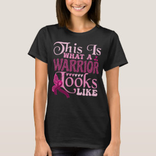 Bröstcancer Det här är hur en krigare ser ut T Shirt