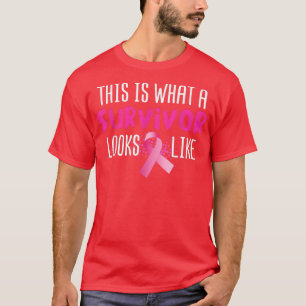 Bröstcancer Det här är vad en överlevande ser ut s T Shirt