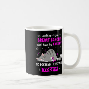 Bröstcancer drabbar mig från bröstcancer kaffemugg