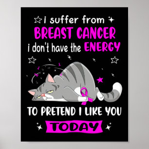 Bröstcancer drabbar mig från bröstcancer poster