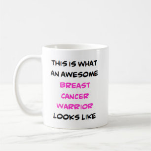 bröstcancer, fantastisk kaffemugg