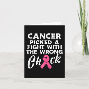 Bröstcancer fick en felaktig medvetenhet om Chicke Kort