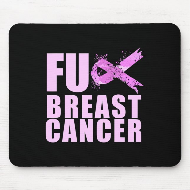 Bröstcancer för bröstcancer musmatta (Framsidan)
