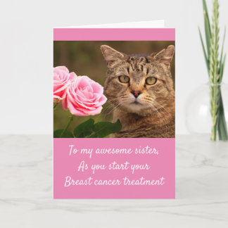 Bröstcancer för systerkort kort
