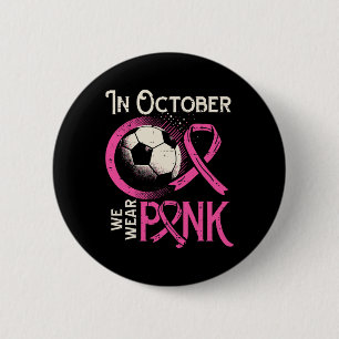 Bröstcancer Fotboll Oktober Rosa Medvetenhet F Knapp