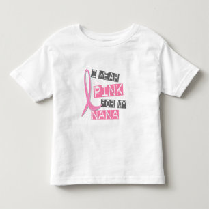 Bröstcancer ha på sig jag rosor för min Nana 37 Tee Shirt
