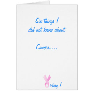 bröstcancer hälsningskort