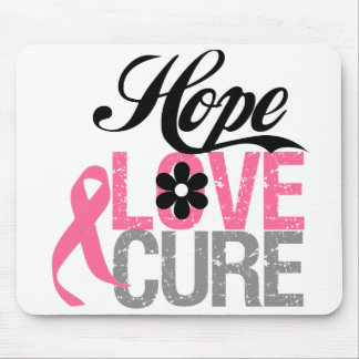 Bröstcancer HOPE KÄRLEK CURE-gåvor Musmatta