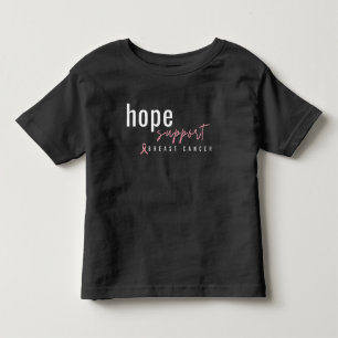 Bröstcancer, hoppstöd. Småbarn T-Shirt