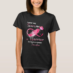 Bröstcancer I Bära mina bilar som en T Shirt