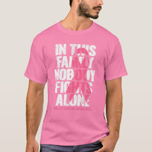 Bröstcancer i Bröstcancer medvetenhet Vintage-fami T Shirt