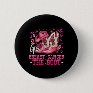 Bröstcancer i ge Boot Cowgirl Breast Cancer Knapp