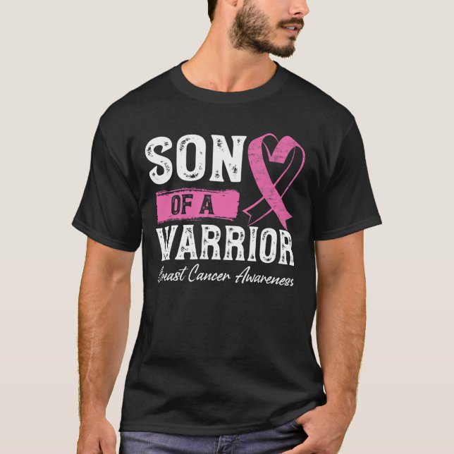 Bröstcancer i mor Kämpa medvetandegörandet En WA-s T Shirt (Framsida)